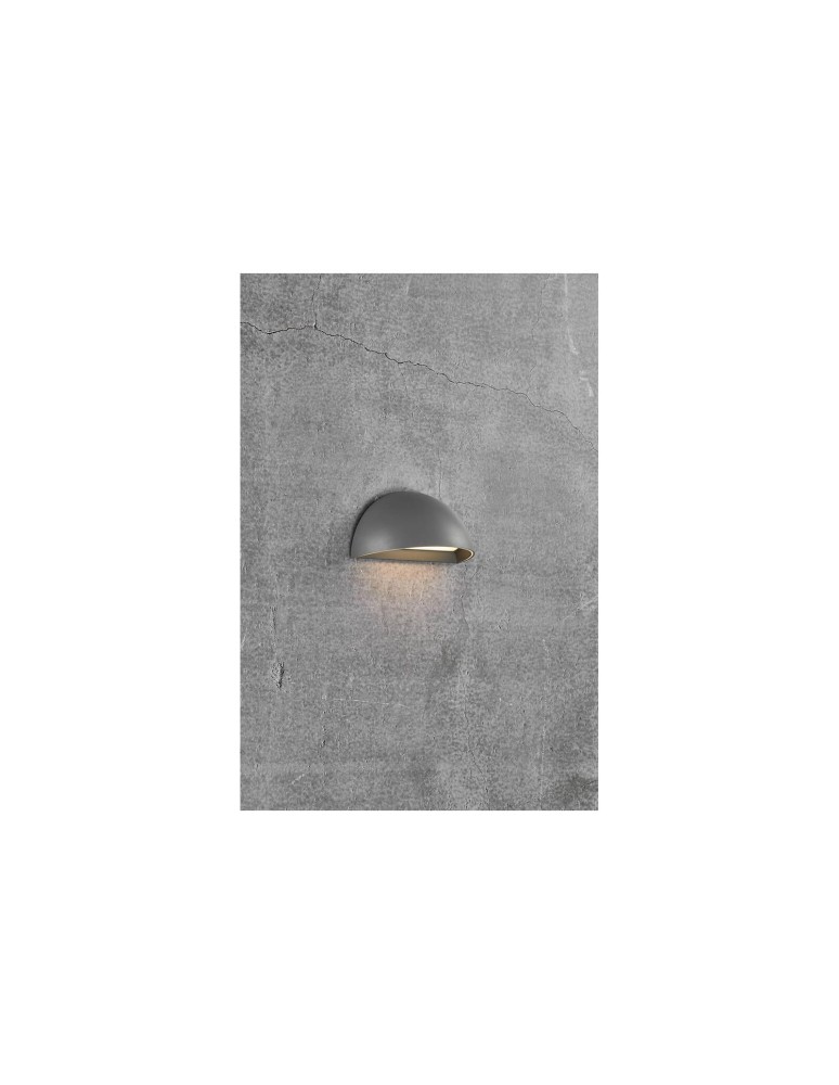 NORDLUX SMARTLIGHT Lampa Ścienna LED Aluminium Szary 2019001010
