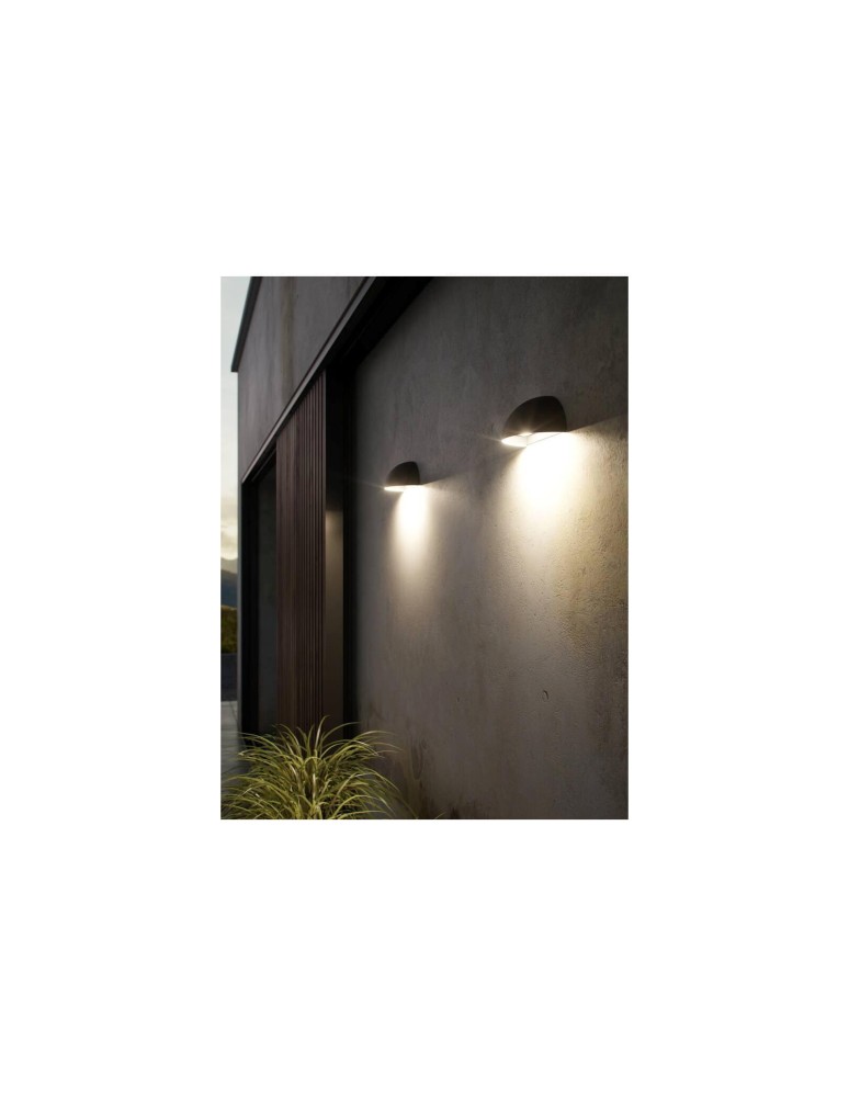 NORDLUX SMARTLIGHT Lampa Ścienna LED Aluminium Czarny 2019001003