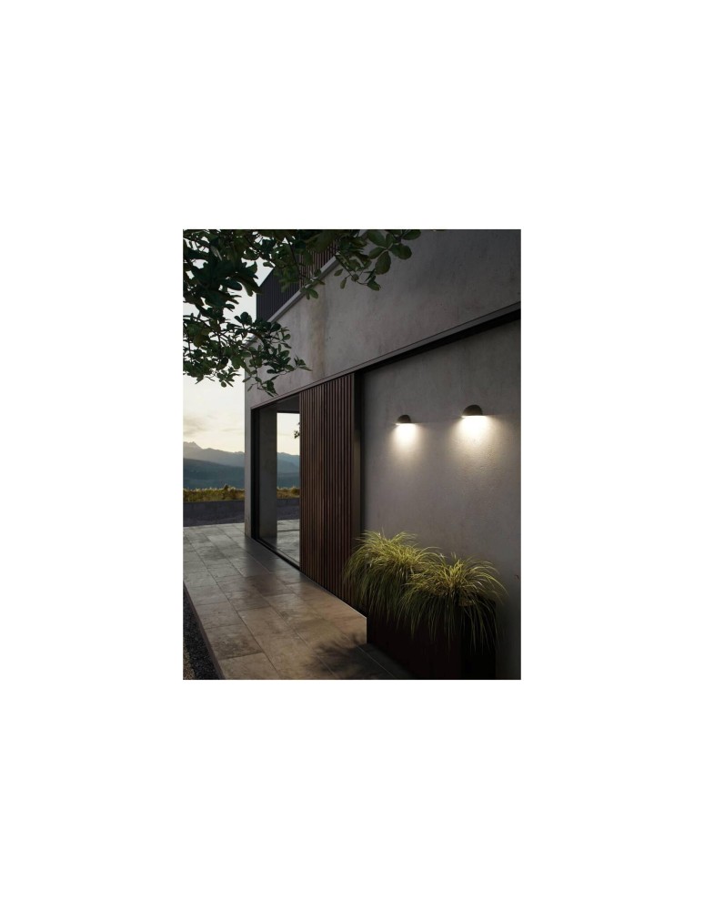 NORDLUX SMARTLIGHT Lampa Ścienna LED Aluminium Czarny 2019001003