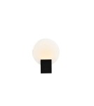 Kinkiety - NORDLUX HESTER Lampa ścienna Kinkiet LED Plastik Czarny 2015391003 - product 2