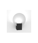 Kinkiety - NORDLUX HESTER Lampa ścienna Kinkiet LED Plastik Czarny 2015391003 - product 5