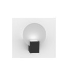 Kinkiety - NORDLUX HESTER Lampa ścienna Kinkiet LED Plastik Czarny 2015391003 - product 6
