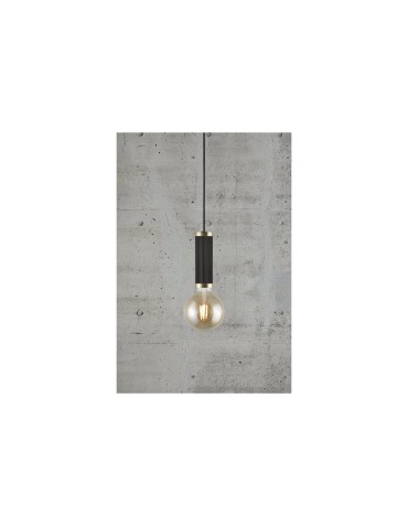 NORDLUX GALLOWAY Lampa Wisząca E27 40W Metal Czarny/Mosiądz 2011053003 - produkt 2