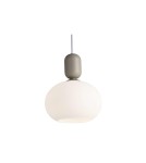 NORDLUX NOTTI Lampa Wisząca E27 40W Szary 2011003010 NORDLUX NOTTI Lampa Wisząca E27 40W Szary 2011003010