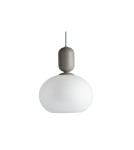 NORDLUX NOTTI Lampa Wisząca E27 40W Szary 2011003010 NORDLUX NOTTI Lampa Wisząca E27 40W Szary 2011003010