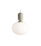 NORDLUX NOTTI Lampa Wisząca E27 40W Szary 2011003010 NORDLUX NOTTI Lampa Wisząca E27 40W Szary 2011003010