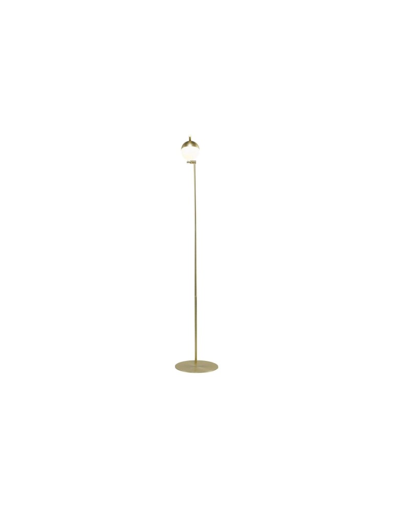 NORDLUX CONTINA Lampa Podłogowa G9 5W Metal Mosiądz 2010994035