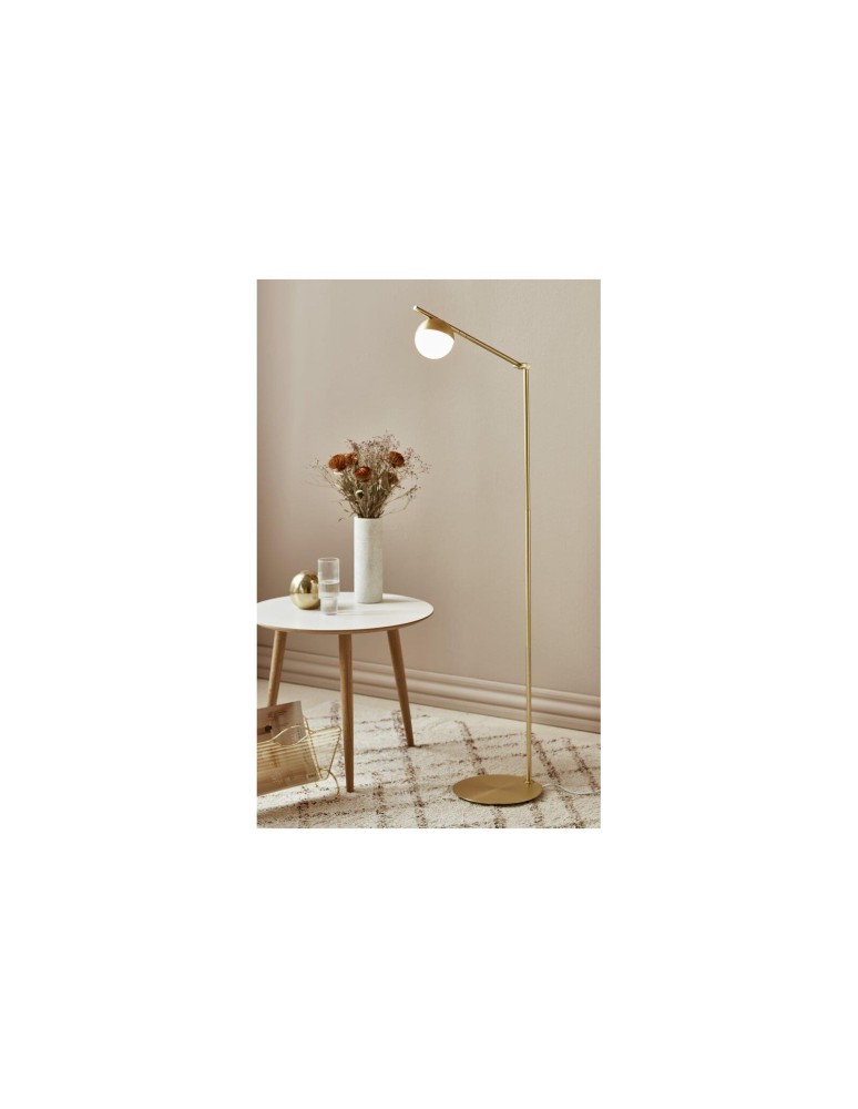 NORDLUX CONTINA Lampa Podłogowa G9 5W Metal Mosiądz 2010994035