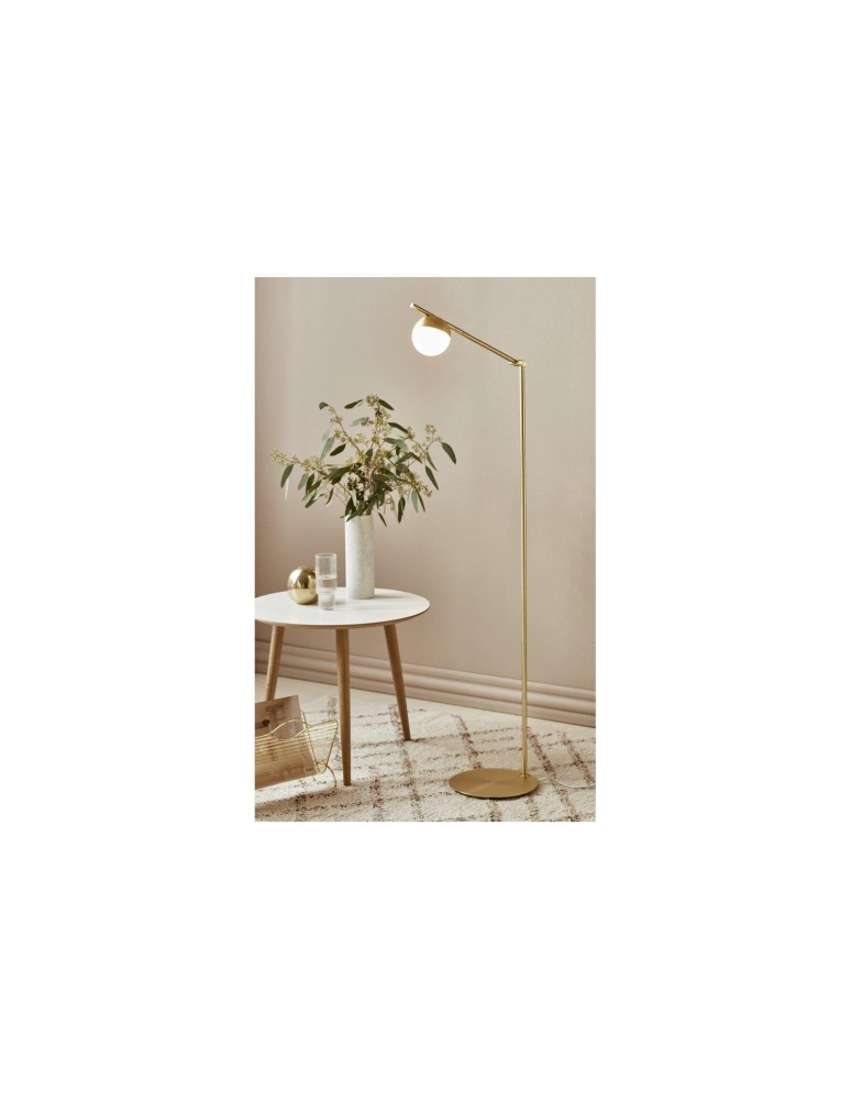 NORDLUX CONTINA Lampa Podłogowa G9 5W Metal Mosiądz 2010994035
