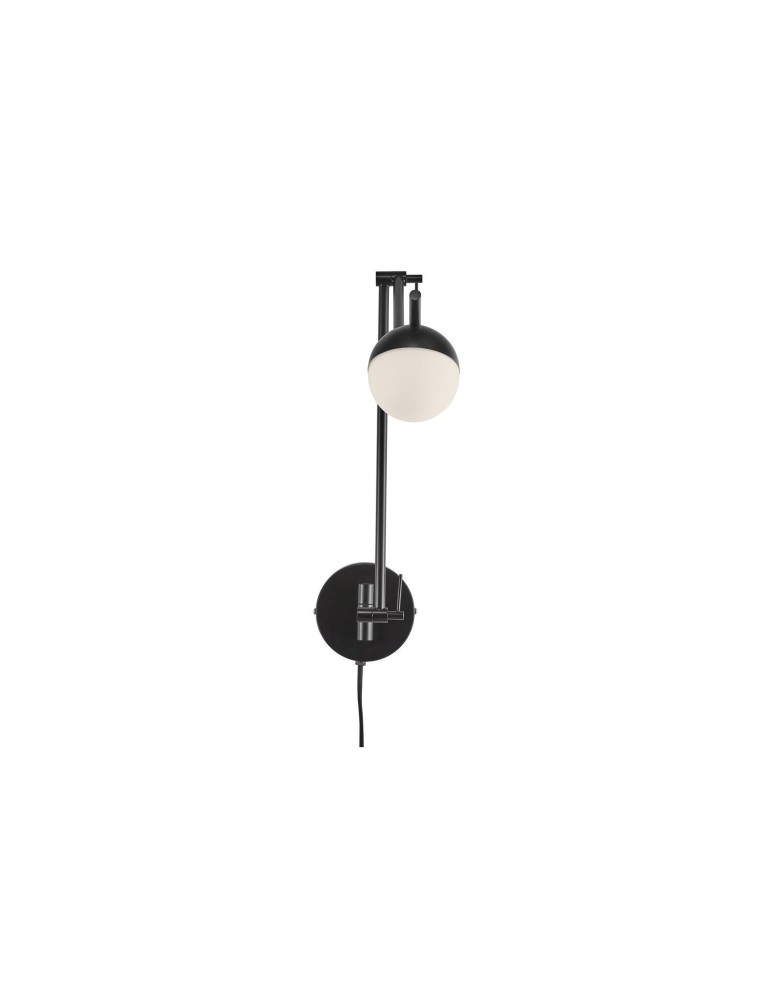NORDLUX CONTINA Lampa ścienna Kinkiet G9 5W Metal Czarny 2010971003 NORDLUX CONTINA Lampa ścienna Kinkiet G9 5W Metal Czarny 2010971003