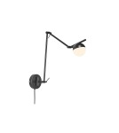 NORDLUX CONTINA Lampa ścienna Kinkiet G9 5W Metal Czarny 2010971003 NORDLUX CONTINA Lampa ścienna Kinkiet G9 5W Metal Czarny 2010971003