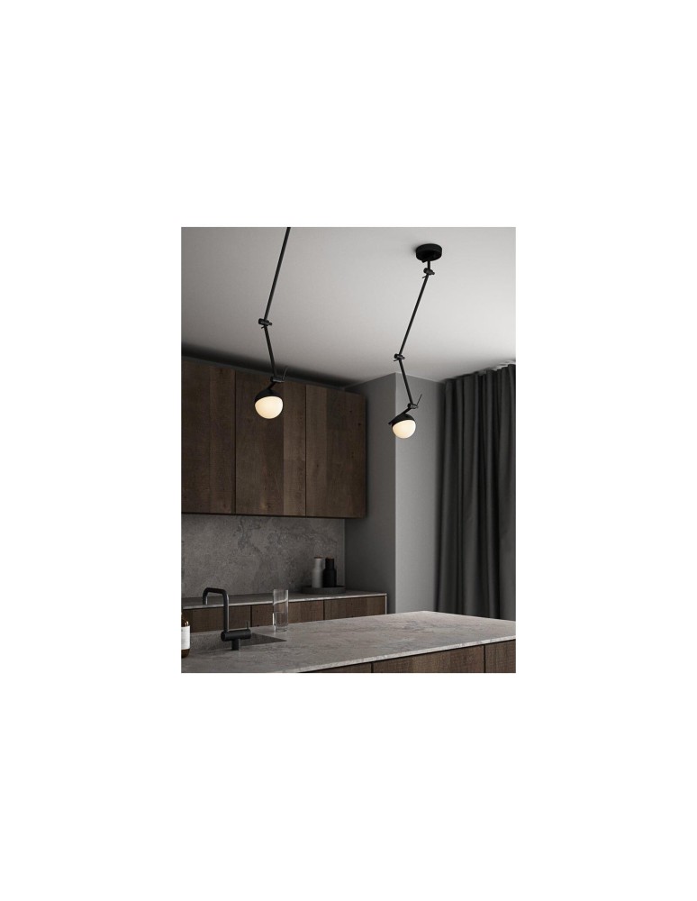NORDLUX CONTINA Lampa ścienna Kinkiet G9 5W Metal Czarny 2010971003 NORDLUX CONTINA Lampa ścienna Kinkiet G9 5W Metal Czarny 2010971003