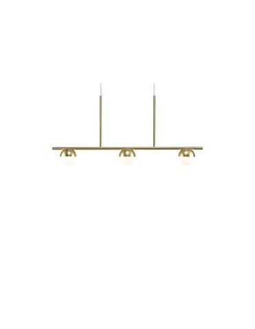NORDLUX CONTINA Lampa Wisząca G9 5W Metal Mosiądz 2010953035