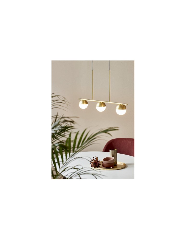 NORDLUX CONTINA Lampa Wisząca G9 5W Metal Mosiądz 2010953035 NORDLUX CONTINA Lampa Wisząca G9 5W Metal Mosiądz 2010953035