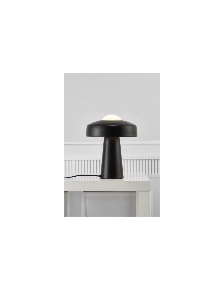 NORDLUX TIME Lampa Stołowa E27 40W Metal Czarny 2010925003
