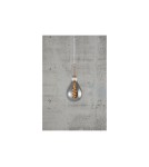 Lampy wiszące żarówki - NORDLUX NOTTI Lampa Wisząca E27 40W Metal Szary 2010903010 - product 2