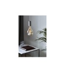 Lampy wiszące żarówki - NORDLUX NOTTI Lampa Wisząca E27 40W Metal Szary 2010903010 - product 3