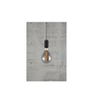Lampy wiszące żarówki - NORDLUX NOTTI Lampa Wisząca E27 40W Metal Czarny 2010903003 - product 2
