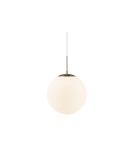Lampy wiszące kule - NORDLUX GRANT Lampa Wisząca E27 25W Mosiądz 2010573035 - product 1