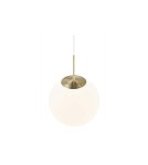 Lampy wiszące kule - NORDLUX GRANT Lampa Wisząca E27 25W Mosiądz 2010573035 - product 3