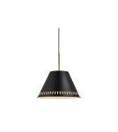 Lampy wiszące w stylu skandynawskim - NORDLUX PINE Lampa Wisząca E27 40W Metal Czarny 2010353003 - product 2