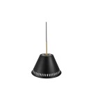 Lampy wiszące w stylu skandynawskim - NORDLUX PINE Lampa Wisząca E27 40W Metal Czarny 2010353003 - product 3