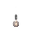 Lampy wiszące żarówki - NORDLUX HANG Lampa Wisząca E27 40W Porcelana Szary 2010013010 - product 1