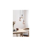 Lampy wiszące żarówki - NORDLUX HANG Lampa Wisząca E27 40W Porcelana Szary 2010013010 - product 2