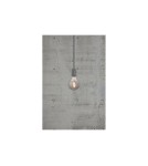 Lampy wiszące żarówki - NORDLUX HANG Lampa Wisząca E27 40W Porcelana Szary 2010013010 - product 3