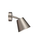 Kinkiety łazienkowe - NORDLUX IP Lampa Łazienkowa GU10 8W SMD LED Metal Szczotkowana stal 78531032 - product 1
