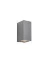 NORDLUX CANTO Lampa Ścienna GU10 2X28W Aluminium Szary 49731010