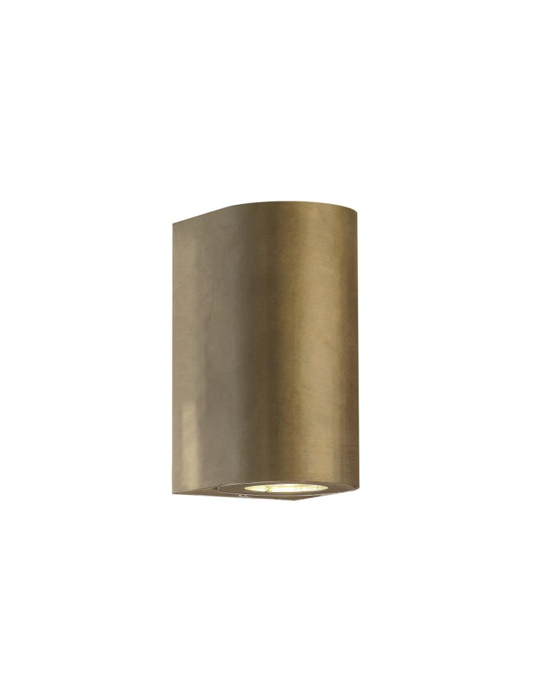 NORDLUX CANTO Lampa Ścienna GU10 2X28W Mosiądz Mosiądz 49721035