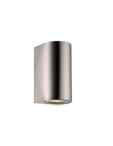 NORDLUX CANTO Lampa Ścienna GU10 2X28W Stal nierdzewna 49721034
