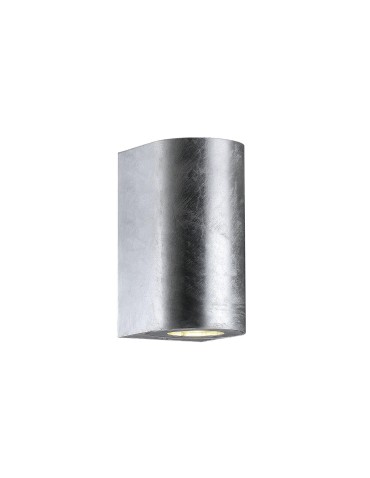 NORDLUX CANTO Lampa Ścienna GU10 2X28W Metal Srebrny 49721031