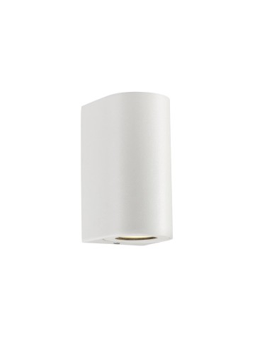 NORDLUX CANTO Lampa Ścienna GU10 2X28W Aluminium Biały 49721001