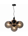 NORDLUX Lampa wisząca IVONA 28W E27 Czarny Szkło/Metal 2112153003