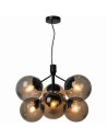 NORDLUX Lampa wisząca IVONA 28W E27 Czarny Szkło/Metal 2112163003