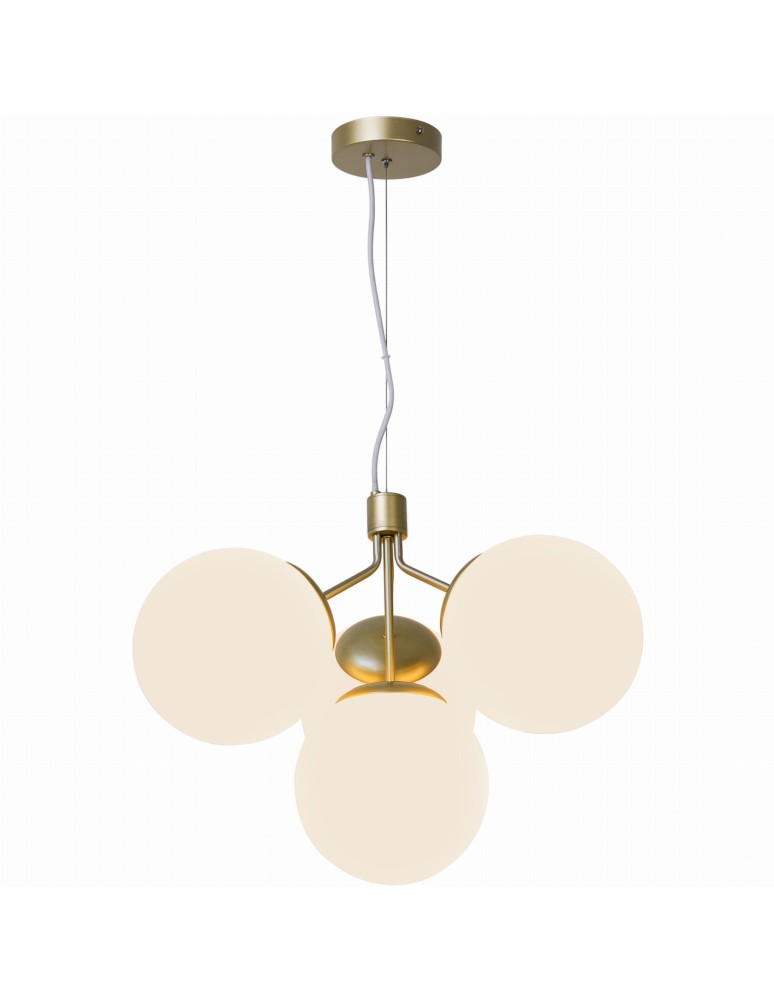 NORDLUX Lampa wisząca IVONA 28W E27 Złoty Szkło/Metal 2112153035