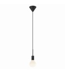 Lampy wiszące żarówki - NORDLUX Lampa wisząca PACO 40W E27 Czarny Metal 2112053003 - product 1
