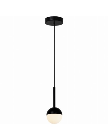 NORDLUX Lampa wisząca CONTINA 5W G9 Czarny Metal/Szkło 2113153003