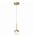 NORDLUX Lampa wisząca CONTINA 5W G9 Złoty Metal/Szkło 2113153035 NORDLUX Lampa wisząca CONTINA 5W G9 Złoty Metal/Szkło 2113153035