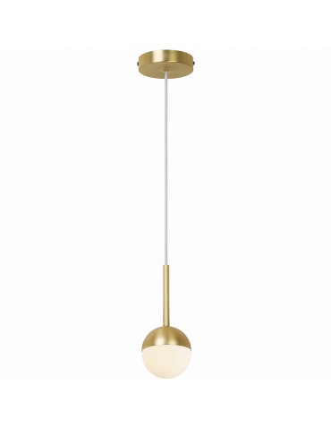 NORDLUX Lampa wisząca CONTINA 5W G9 Złoty Metal/Szkło 2113153035
