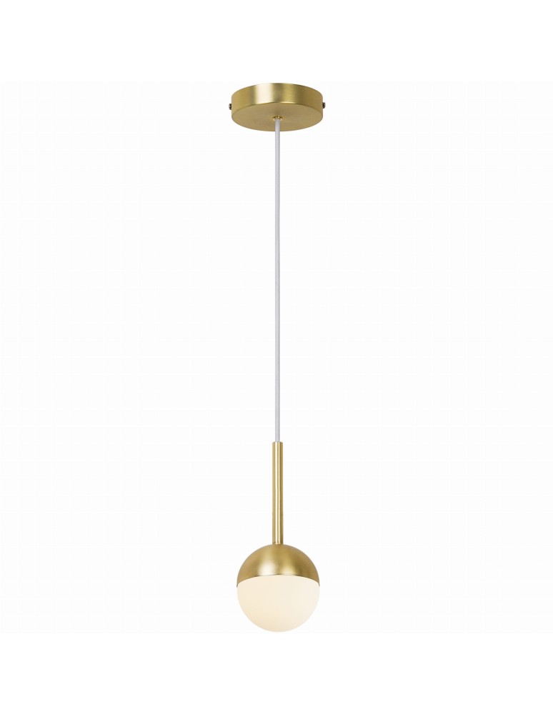 NORDLUX Lampa wisząca CONTINA 5W G9 Złoty Metal/Szkło 2113153035