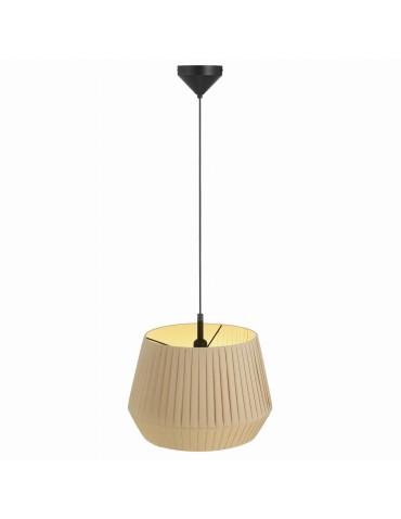 NORDLUX Lampa wisząca DICTE 60W E27 Beżowy Tkanina/Metal 2112353009