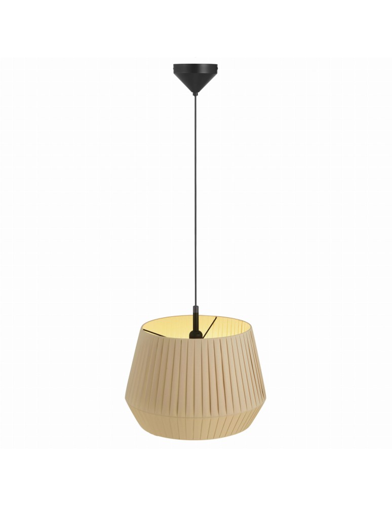 NORDLUX Lampa wisząca DICTE 60W E27 Beżowy Tkanina/Metal 2112353009