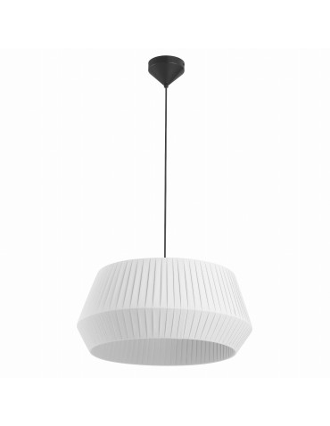 NORDLUX Lampa wisząca DICTE 60W E27 Biały Tkanina/Metal 2112373001