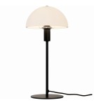 Lampy stołowe w stylu skandynawskim - NORDLUX Lampa stołowa ELLEN 40W E14 Czarny Metal/Szkło 2112305003 - product 1