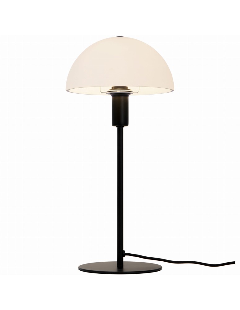 NORDLUX Lampa stołowa ELLEN 40W E14 Czarny Metal/Szkło 2112305003