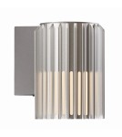 Kinkiety zewnętrzne - NORDLUX Lampa ścienna MATR 15W E27 Chrom Aluminium/Tworzywo 2118011010 - product 1
