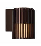 NORDLUX Lampa ścienna MATR 15W E27 Brązowy Aluminium/Tworzywo 2118011061 NORDLUX Lampa ścienna MATR 15W E27 Brązowy Aluminium/Tworzywo 2118011061